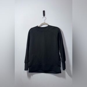 Active by Abercrombie Women’s YPB neoKNIT Crew Black  Sweatshirt Size XS EUC